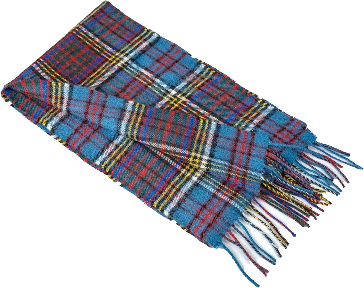 Briomhar Tartan Plaid Scottish Scarf - 100% Lambswool Made in Scotland for Men or Women - Image 3